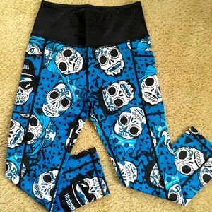 CVG Rap Legends workout yoga capris leggings XS
